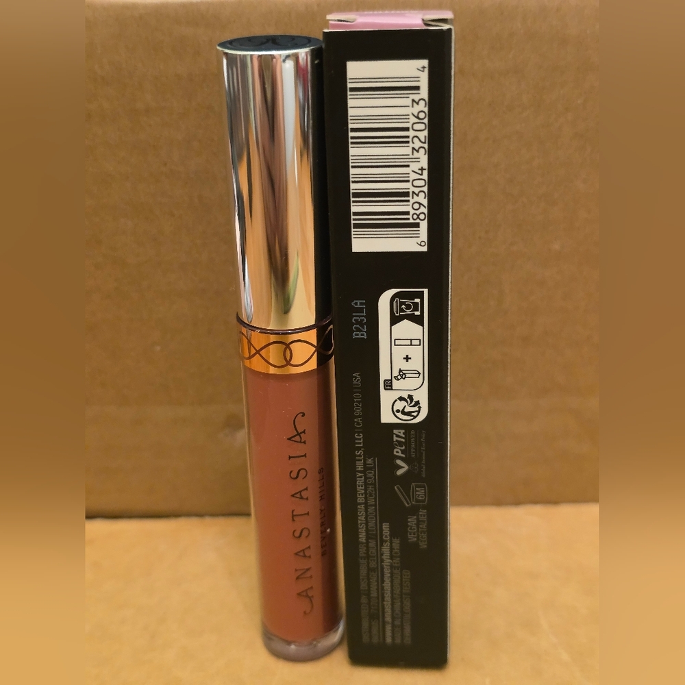 Anastasia liquid lipstick Ashton / Midtone yellow brown. BNIB - Picture 5 of 5
